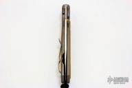 Large Sebenza 21 w/ Mammoth Bark Ivory