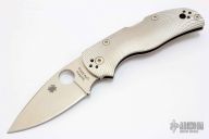 C41TIFP5 Native 5 Fluted Titanium Folding Knife