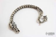 Dragon Bracelet - Silver