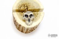 Silver "Monkey Skull" Bead