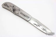 Steel Slipjoint - Engraved