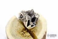 Silver "Cyber Bear" Bead