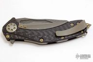 Matrix - Herringbone Damascus and Carbon Fiber