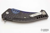 Mamba - Hand Ground Blued Damascus