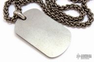 Titanium Dogtag Necklace