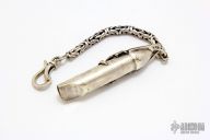 Hand Made Dragon Whistle - .925 Sterling Silver