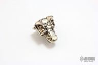 Silver "Cyber Bear" Bead