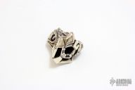 Silver "Cyber Bear" Bead