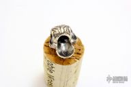 Silver "Monkey Skull" Bead