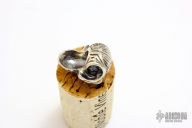 Silver "Monkey Skull" Bead