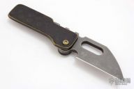 Thorn Friction Folder with Leather Sheath