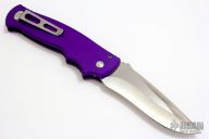 Triple Hollow Grind M2 OD Purple/Hand Satin Finish Proto #X2