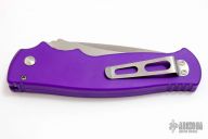 Triple Hollow Grind M2 OD Purple/Hand Satin Finish Proto #X2