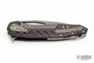 Sigil - Apocalyptic Elmax Carbon Fiber Damascus Plate