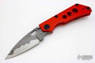 DDC SNG Pike - Red/Chad Nichols San Mai Damascus