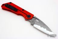 DDC SNG Pike - Red/Chad Nichols San Mai Damascus