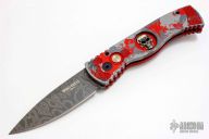 TR-2 Skull Damascus - PK Splash Custom Edition - One of a Kind