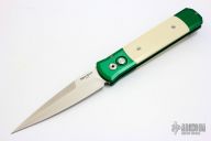 Godfather - Green/Ivory Micarta