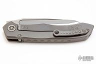 ANAX Tanto Tri-tone Stonewash - Bead Blast Titanium