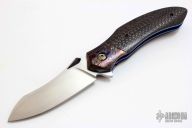 QSB Flipper with Damascus Bolsters & Clip