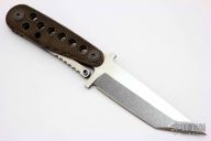 ECS Tanto - Green Micarta