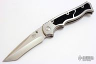 Custom Marauder Tanto - Stingray - Hand Ground/Satin #X2