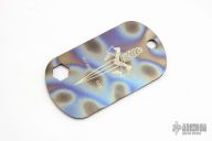 Titanium Dogtag #0205 w/ Ball Chain