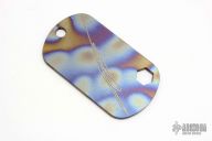 Titanium Dogtag #0205 w/ Ball Chain