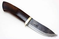 Sheath Knife - Ebony Wood Handle by Moriya