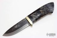 Sheath Knife - Ironwood Handle by Moriya