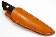 Sheath Knife - Stag Handle by Moriya