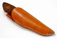 Sheath Knife - Ironwood Handle by Moriya
