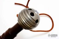 Wood and Titanium Cane