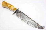 Damscus Fixed Blade - Arkansas Living Treasure ALT 9 2011