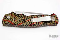 Custom M2 Auto Tanto - Trick Splash and Stingray Inlays 1 of 12