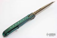 ANAX Tanto - Bronze Satin DLC/Antique Green Titanium