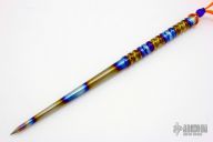 Anodized Titanium Spike