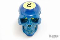 Pool Ball Carved Skull