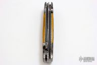 Two Blade Damascus & Mammoth Ivory D/A