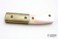 Mokume and Pink Pearl Linerlock