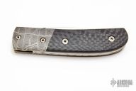 Damascus and Carbon Fiber Gents