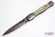 Gambler - Damascus and Abalone Auto