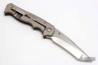 Marauder Tanto - Hand Ground High Polish - Mother Of Pearl