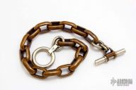 Copper and Sterling Silver Bracelet