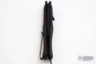 137-1T-LS Cobra Bowie - Black Tactical Serrated / LSCF