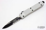 121-2Silver Ultratech S/E - Black Serrated