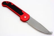 L-UDT - Bead Blast Plain (12/95) - Red