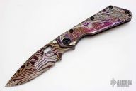 MSC Damascus SMF Spear Point - Nightmare Grind