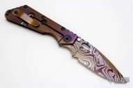 MSC Damascus SMF Spear Point - Nightmare Grind