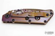 MSC Damascus SMF Spear Point - Nightmare Grind